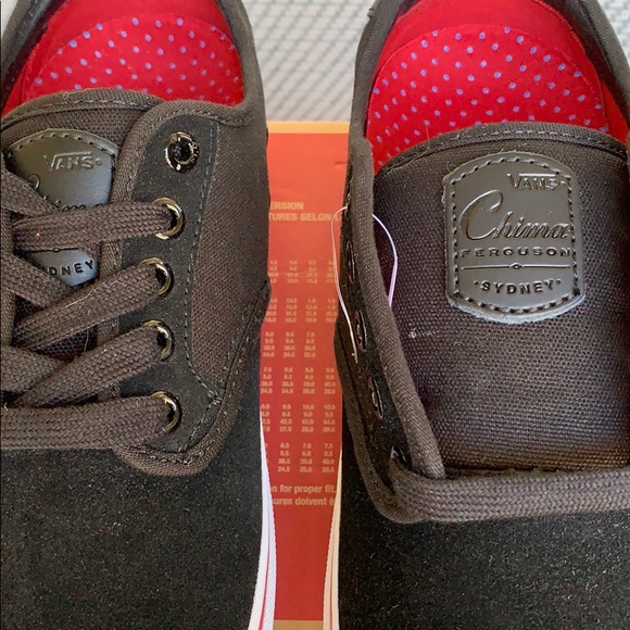 VANS CHIMA FERGUSON PRO BLACK/WHITE/CHILI PEPPER W - Picture 9 of 16